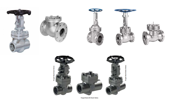 Manual Gate Globe Check Valves